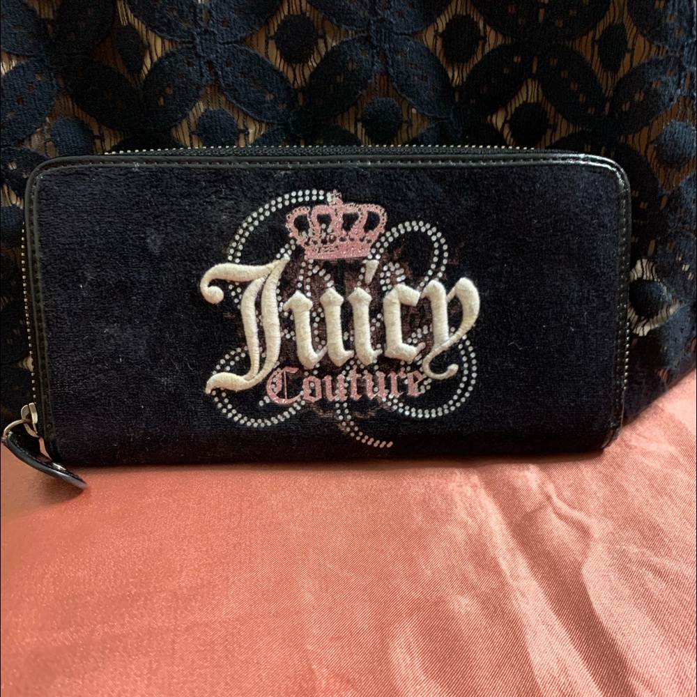 Juicy couture wallet black